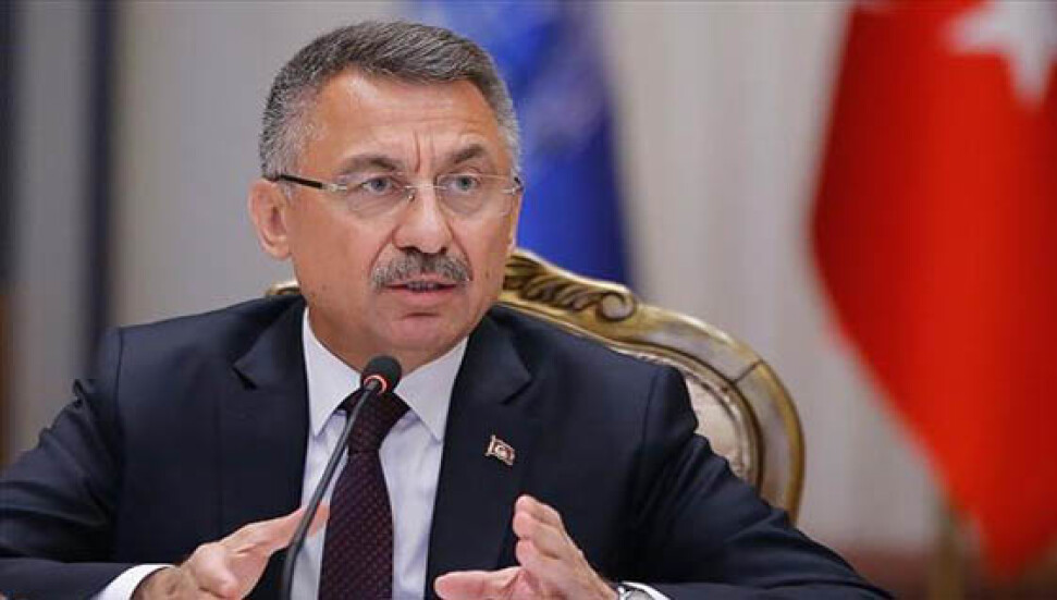 'Bu, bir vesayet bildirisidir' dedi ve... Fuat Oktay'dan 'bildiri' tepkisi 'Eğer ki taşıdıkları rütbe, sıfatlar ağır geliyorsa...'