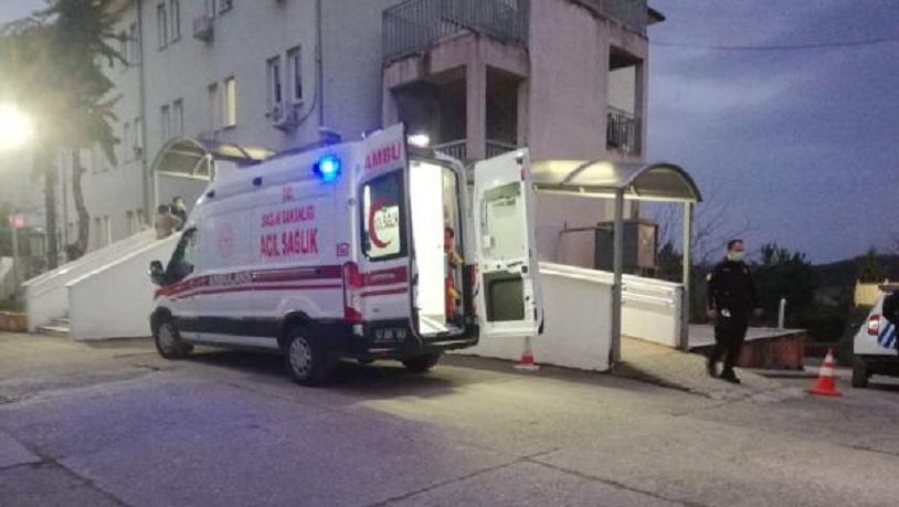 Kaçmak isterken üçüncü kattan atlayan şüpheli ağır yaralandı