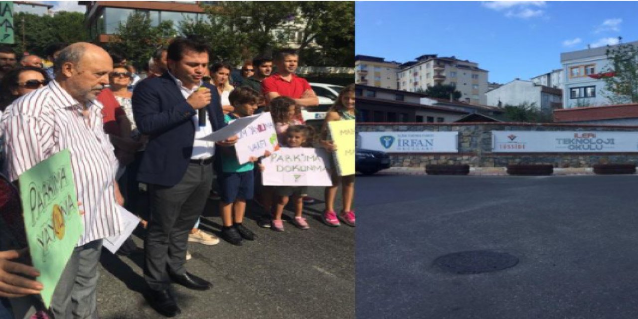 "3. İmam Hatip okulu yapılmak isteniyor..." Anaokulu alanı dönüştürüldü, bölge sakinleri tepkili!