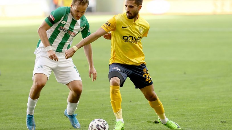 Konyaspor ile Ankaragücü berabere kaldı
