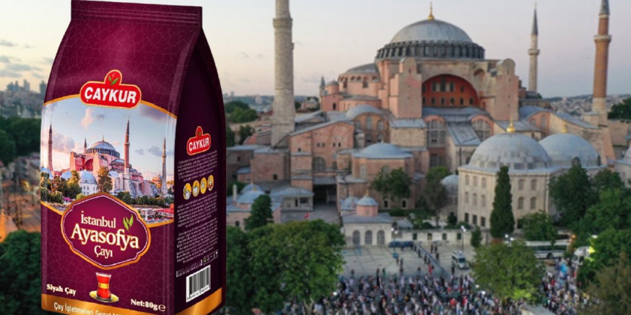 Rekor zarar eden ÇAYKUR'dan Ayasofya Camisi için özel çay!