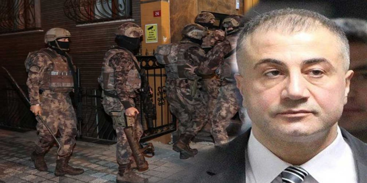 Sedat Peker suç örgütüne operasyon! 63 kişi için 5 ilde eş zamanlı düğmeye basıldı!