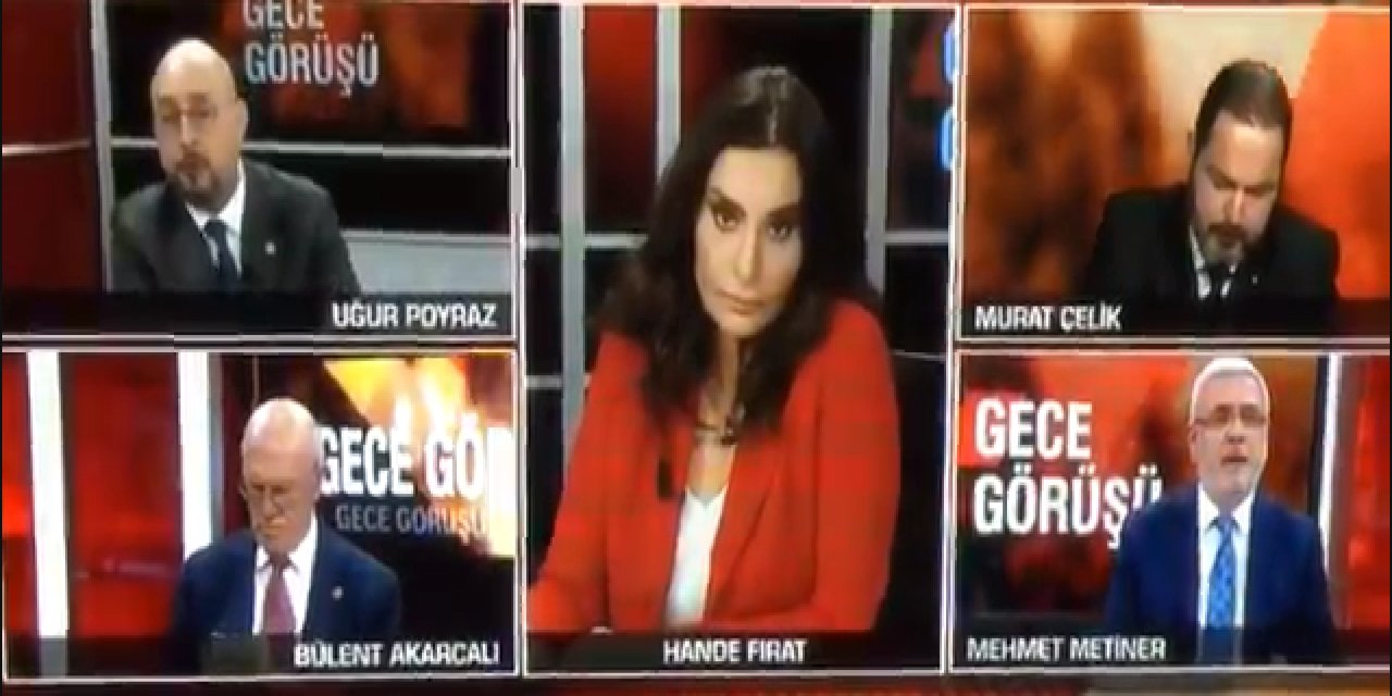 Canlı yayında gergin anlar... Cevap vermekte güçlük çekti!  Mehmet Metiner'in "darbecilik" sözlerine İYİ Partili Uğur Poyraz'dan "28 Şubat" hatırlatması!