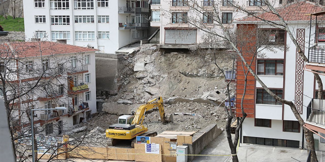 Ankara'da çöken istinat duvarına ilişkin soruşturmada flaş gelişme!