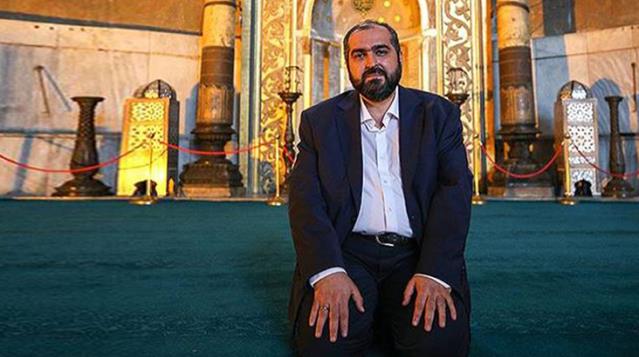 Ayasofya'nın eski imamı Mehmet Boynukalın, koronavirüse yakalandı