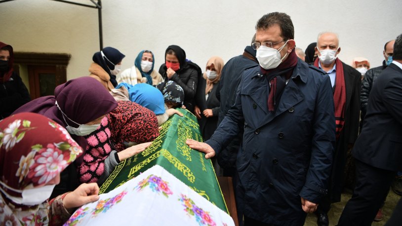 Dilek İmamoğlu ve Ekrem İmamoğlu'nun acı günü! Hava Kaya son yolculuğuna uğurlandı