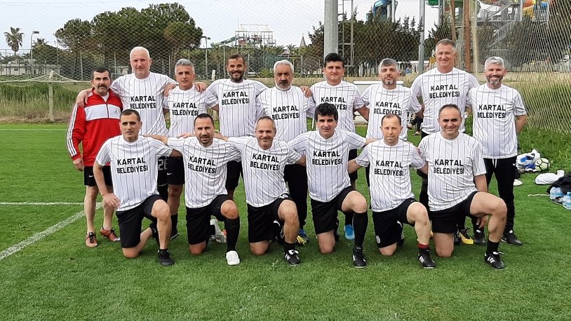 Kartal Belediyesi Veteranları şampiyonada 2. oldu
