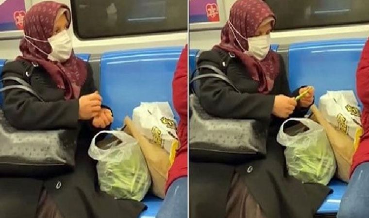 Metroda fasulye ayıklarken sosyal medyada gündem olmuştu... Hafize Aydağ konuştu