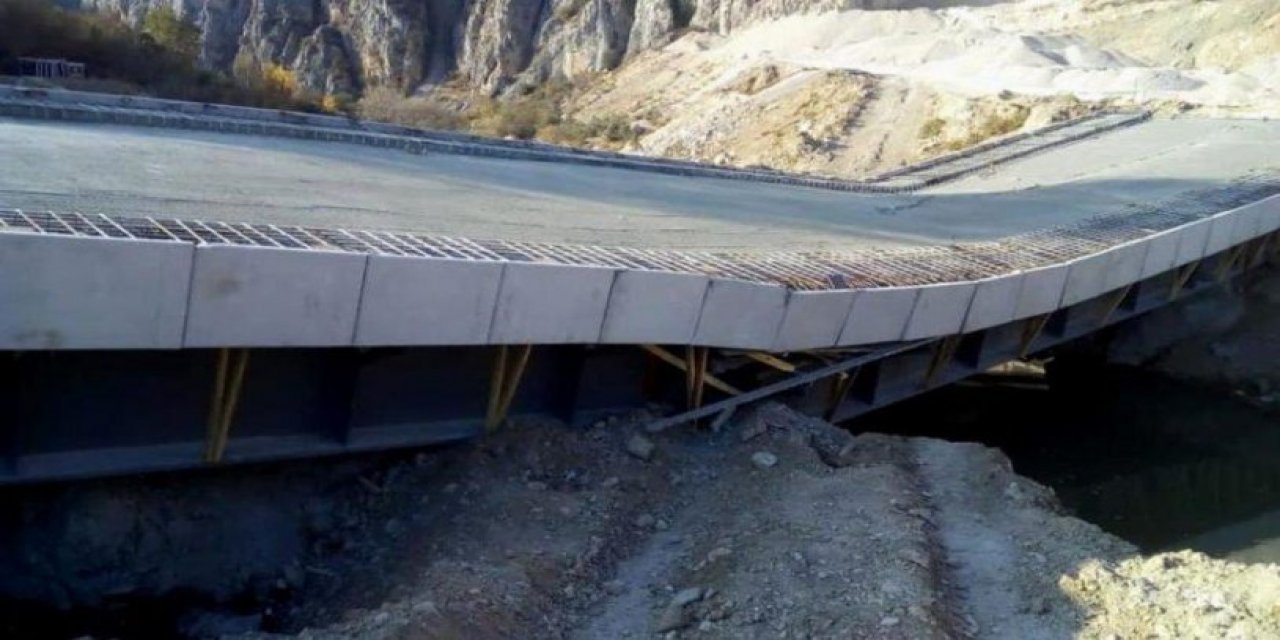 AKP'li belediyenin yaptığı köprü açılmadan çökmüştü... Çalköy Köprüsü'nde skandallar zinciri!