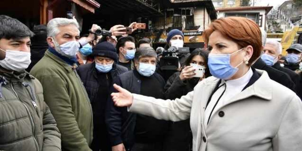 "Muhalefetin görevi milletin avukatlığını yapmaktır" Meral Akşener yangın mağduru esnafı ziyaret etti!