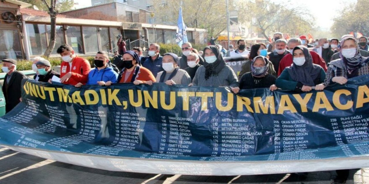 "Bunun adı adalet değil, sosyal cinayet düzenidir" Soma davası sil baştan!  Madenci yakınlarından Can Gürkan'ın savunmasına tepki!