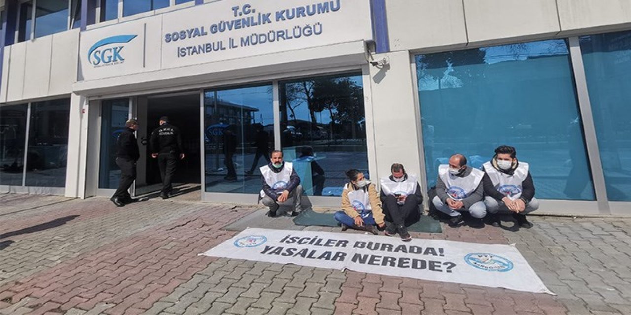"Kod-29’dan SGK de sorumlu" PTT işçilerinin direnişi sürüyor!