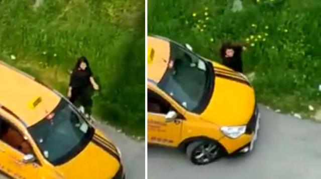 Önce takip etti, sonra ezmeye çalıştı! O taksicinin kim olduğu ortaya çıktı