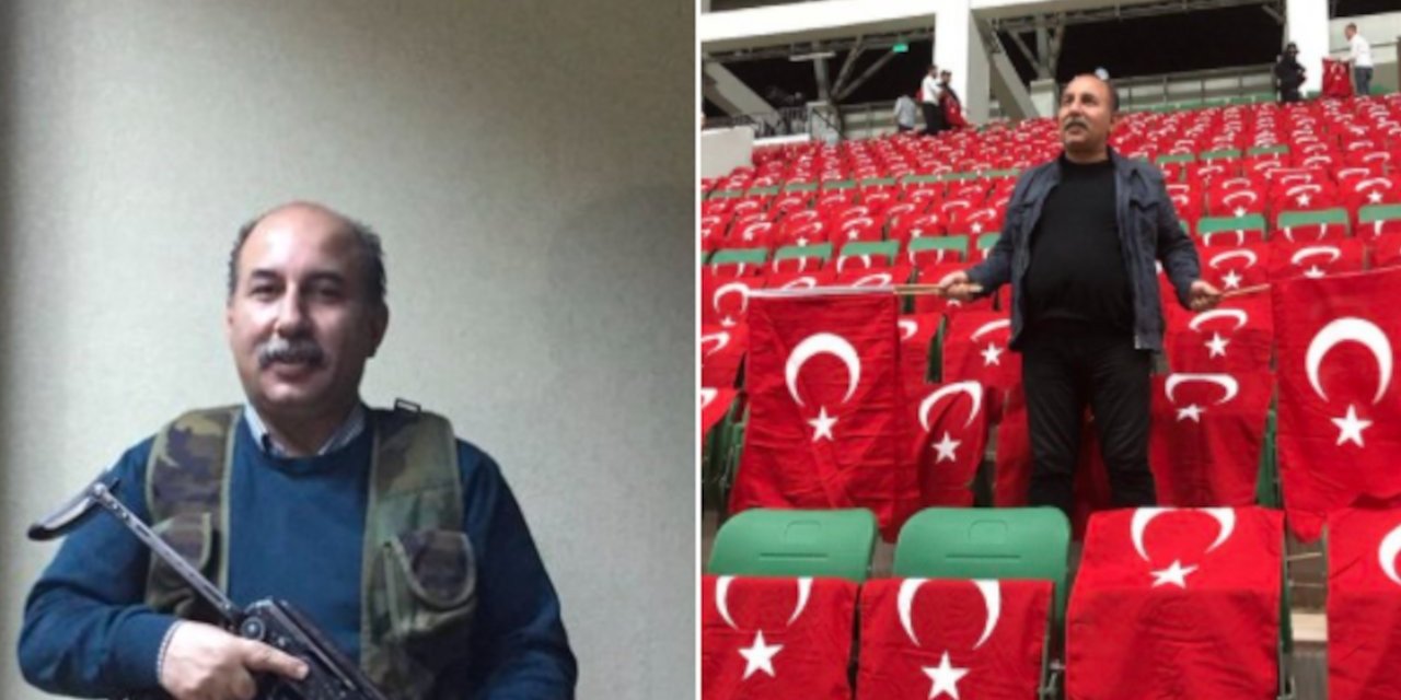 AKP'li il yöneticisinden emekli amirallere "kalaşnikoflu" tehdit! Sıkıysa bir daha deneyin...