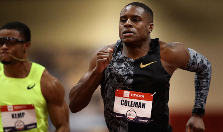 Christian Coleman'ın doping cezasında indirime gidildi