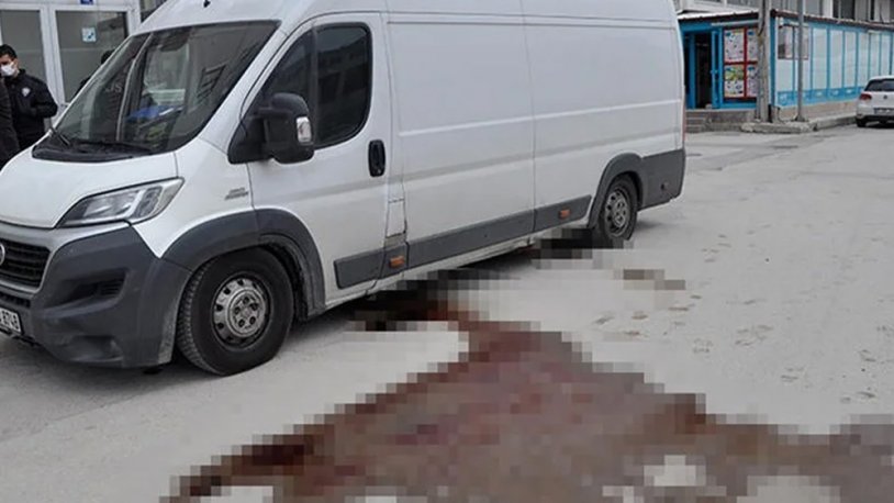 Park halindeki araçtan sızan kan polisleri harekete geçirdi