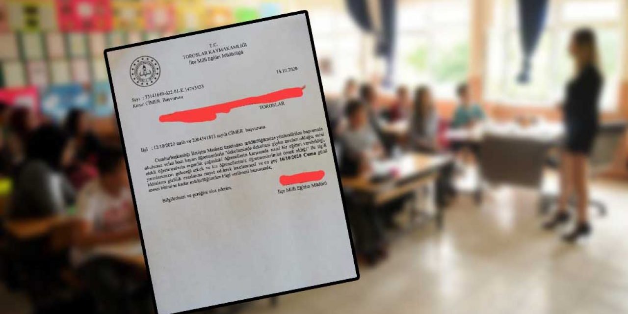 Kadın Öğretmenlere kıyafet mobbingi