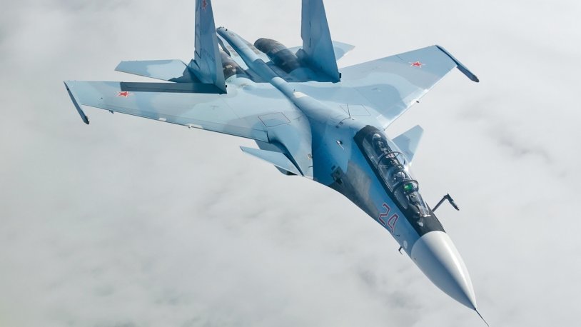 Kazakistan’da eğitim uçuşu yapan savaş uçağı düştü