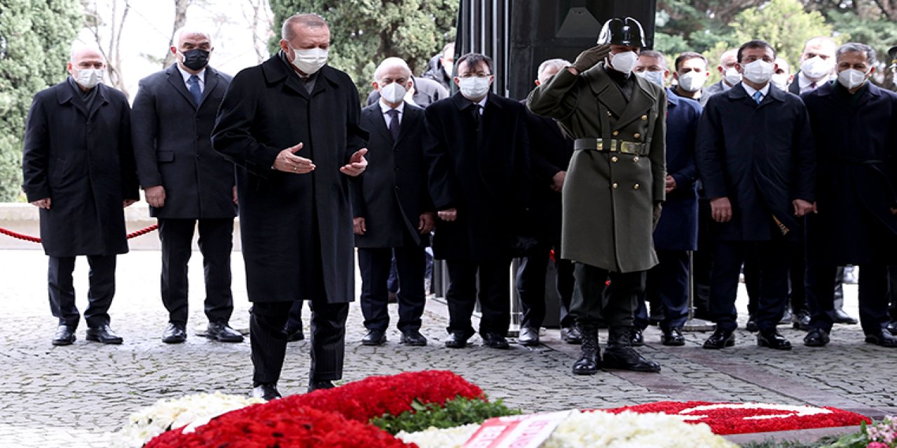 Erdoğan ve İmamoğlu "Turgut Özal" anmasında!