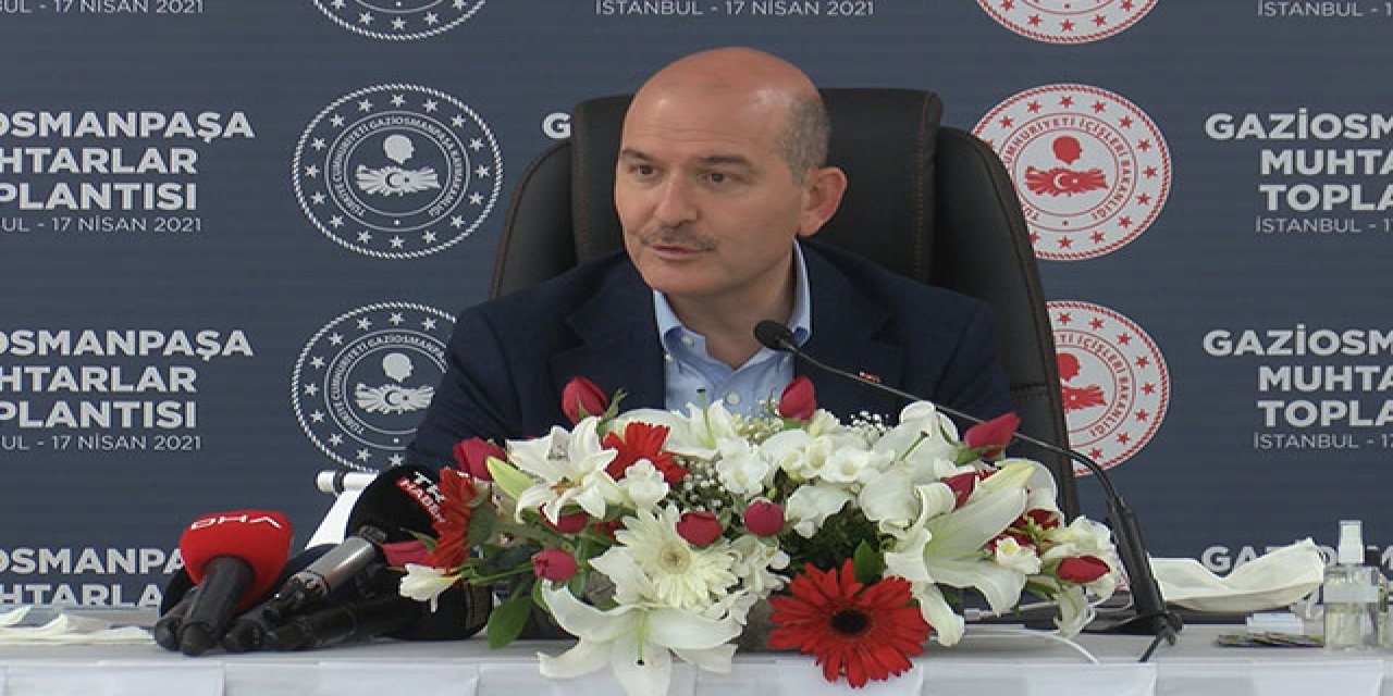 Toplanma alanlarının sayısı belli oldu! İçişleri Bakanı Süleyman Soylu’dan İstanbul için "deprem" açıklaması!