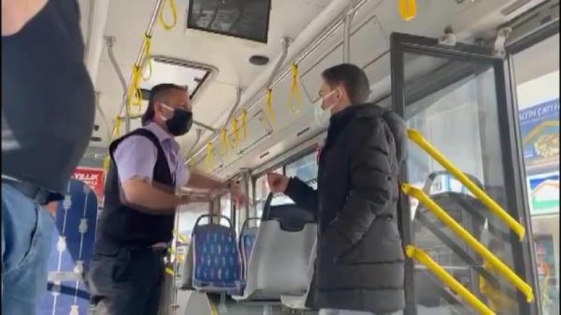 İstanbul'da yolcu şoförü darp etmeye çalıştı! Şoför 'Psikolojim bozuldu' diyerek aracı yol ortasında bıraktı