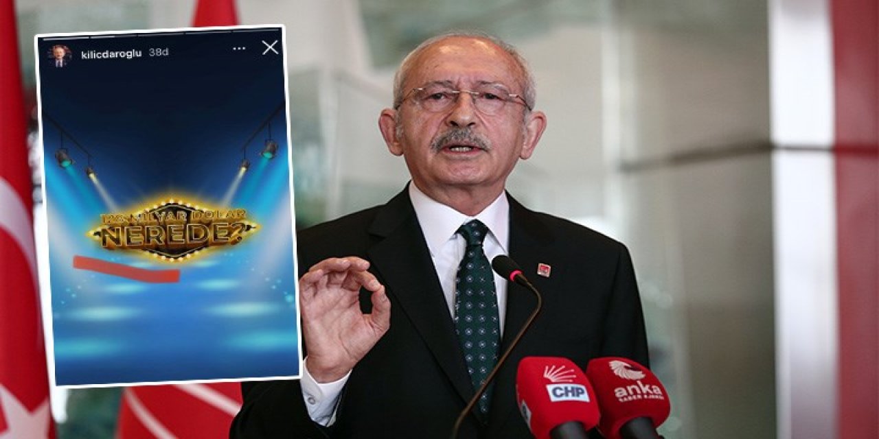 Kemal Kılıçdaroğlu'ndan Instagram'da "128 milyar dolar nerede?" yarışması!