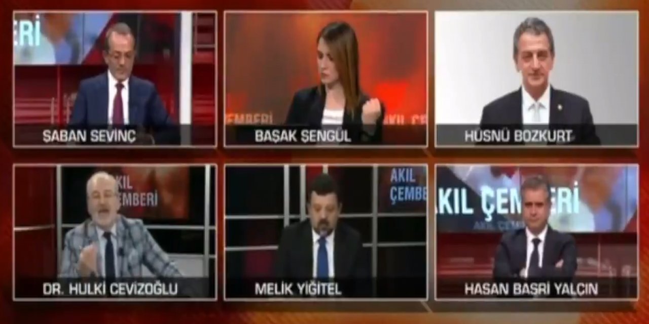 CNN Türk canlı yayınında gergin anlar! Hulki Cevizoğlu ve Hüsnü Bozkurt arasında sert tartışma!