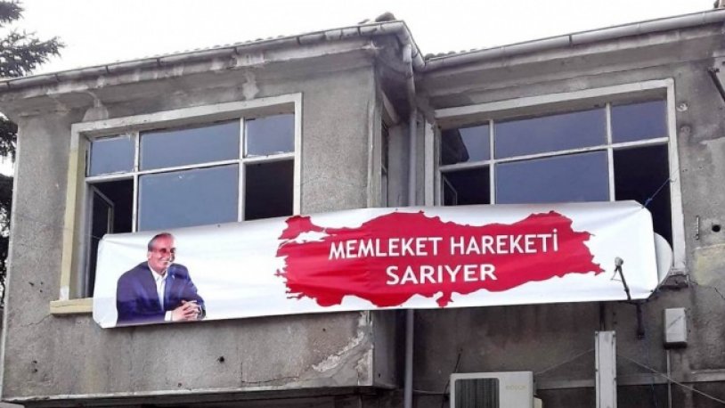 Memleket Hareketi Sarıyer'de ilk tabelasını astı