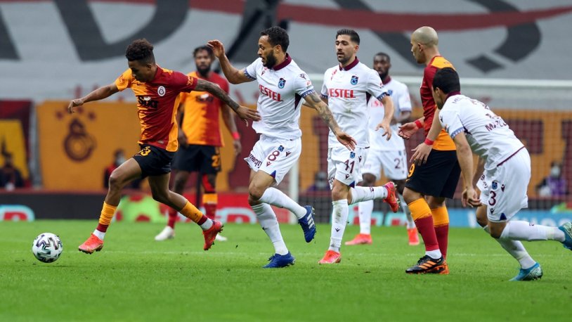 Galatasaray zirve yarışında! Trabzonspor karşısında 1 puana razı oldu