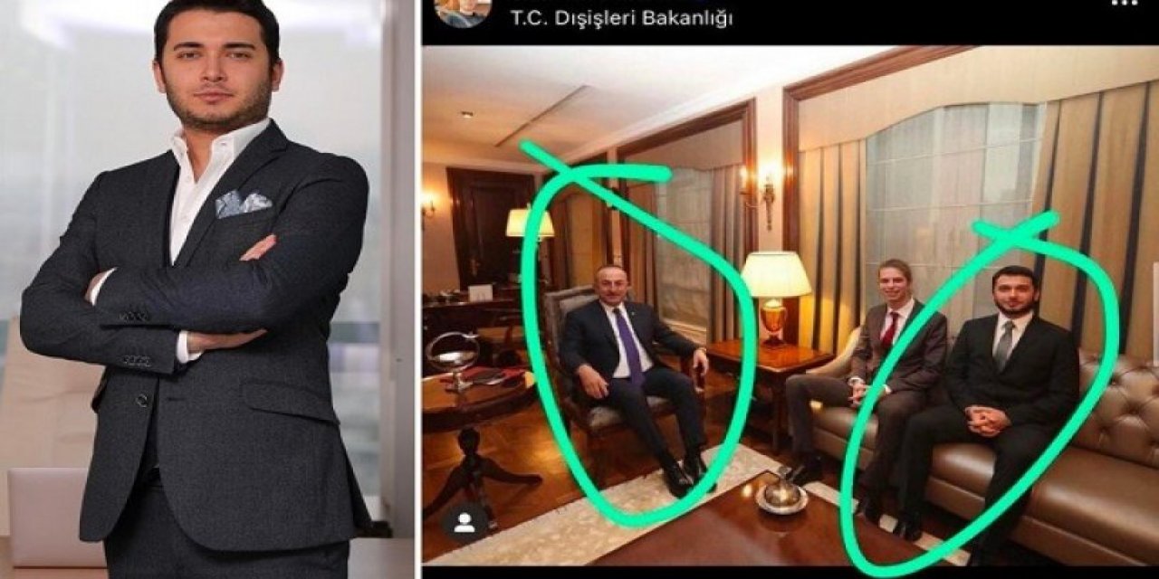 "Ne tesadüf değil mi?" Milyar dolarlık vurgun iddiasıyla gündem olan Thodex'in kurucusu, Mevlüt Çavuşoğlu ile aynı karede!