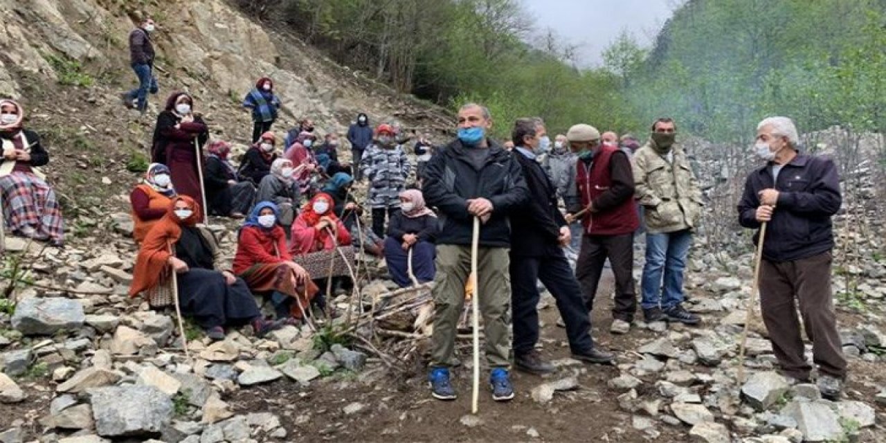 Cengiz İnşaat’ın İkizdere’deki talanına halk barikatı! "Taş vermeyeceğiz"