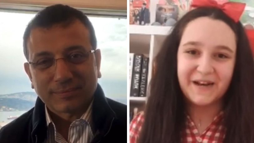 13 yaşındaki yazar Bilge Çolak sordu, İmamoğlu yanıtladı! 'Hatırladığınız ilk 23 Nisan nasıldı?'