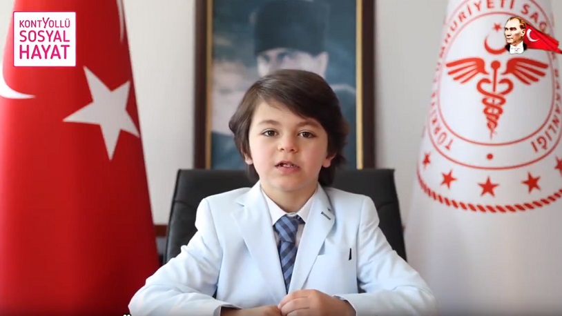 Fahrettin Koca'nın 23 Nisan 'şakası'ndaki çocuk gündem oldu! A Haber 'torunu' dedi, gerçek bakın ne çıktı