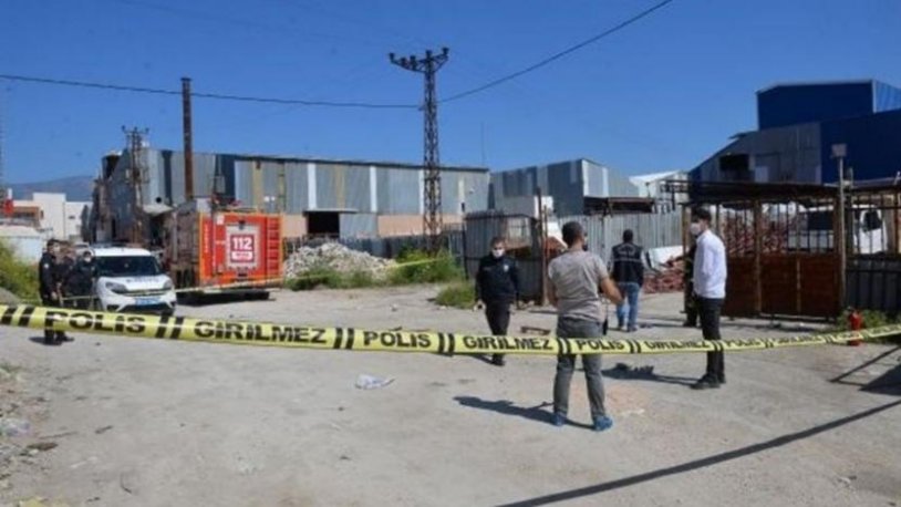 Hurdacıda patlayan oksijen tüpü nedeniyle bir işçi yaşamını yitirdi