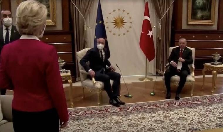 AB Komisyonu Başkanı'ndan 'koltuk krizi' açıklaması! 'Türkiye ziyaretim, kadınlara eşit muamele için...'