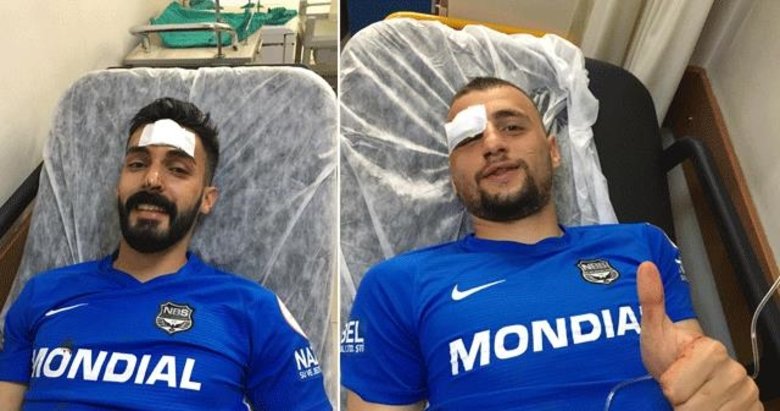 Nazilli'de hastanelik olan futbolcularından iyi haber