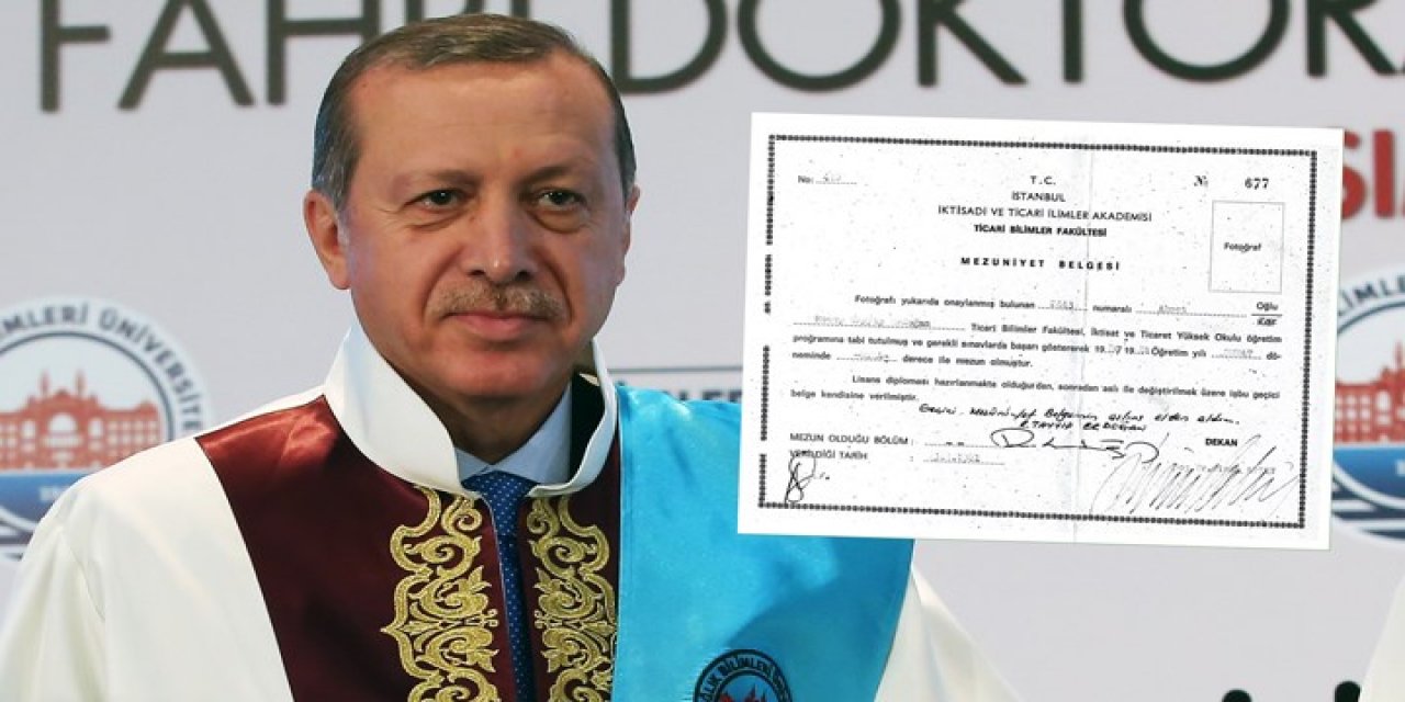 Bir gerçek daha ortaya çıktı! Erdoğan’ın geçici mezuniyet belgesini imzalayan isim hakkında YÖK bakın ne karar vermiş?