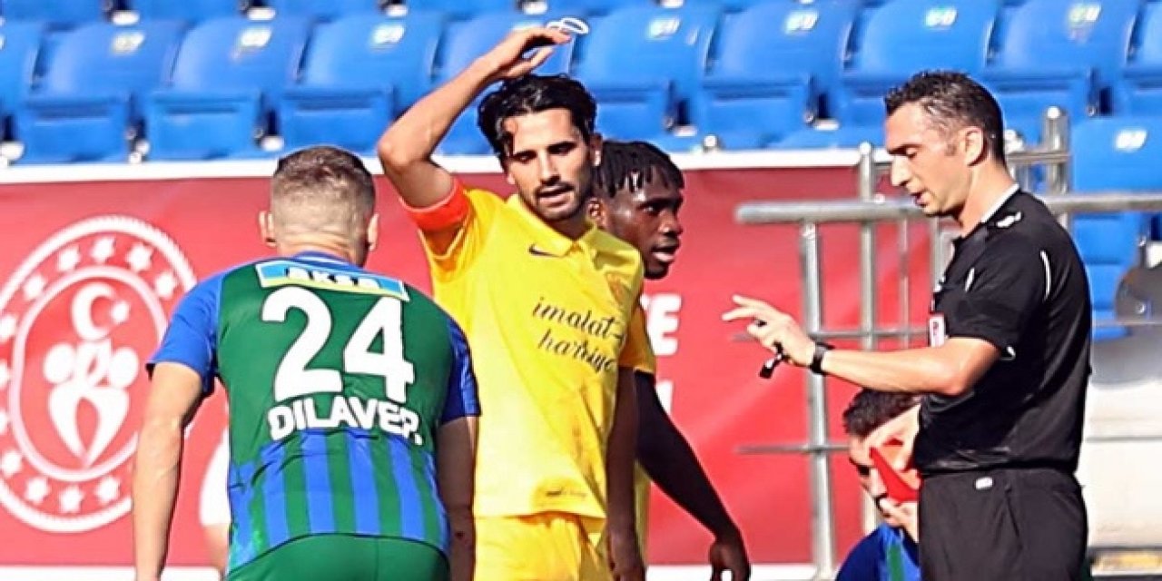 MKE Ankaragücü'nden hakem tepkisi