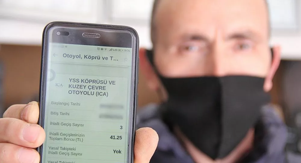Geçmediği köprüde 3 kere ceza yemişti... İşletmeden yanıt geldi!