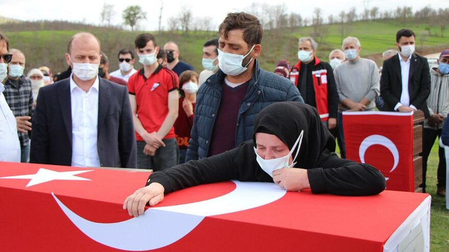 Şehit Hüsamettin Gökçe son yolculuğuna uğurlandı