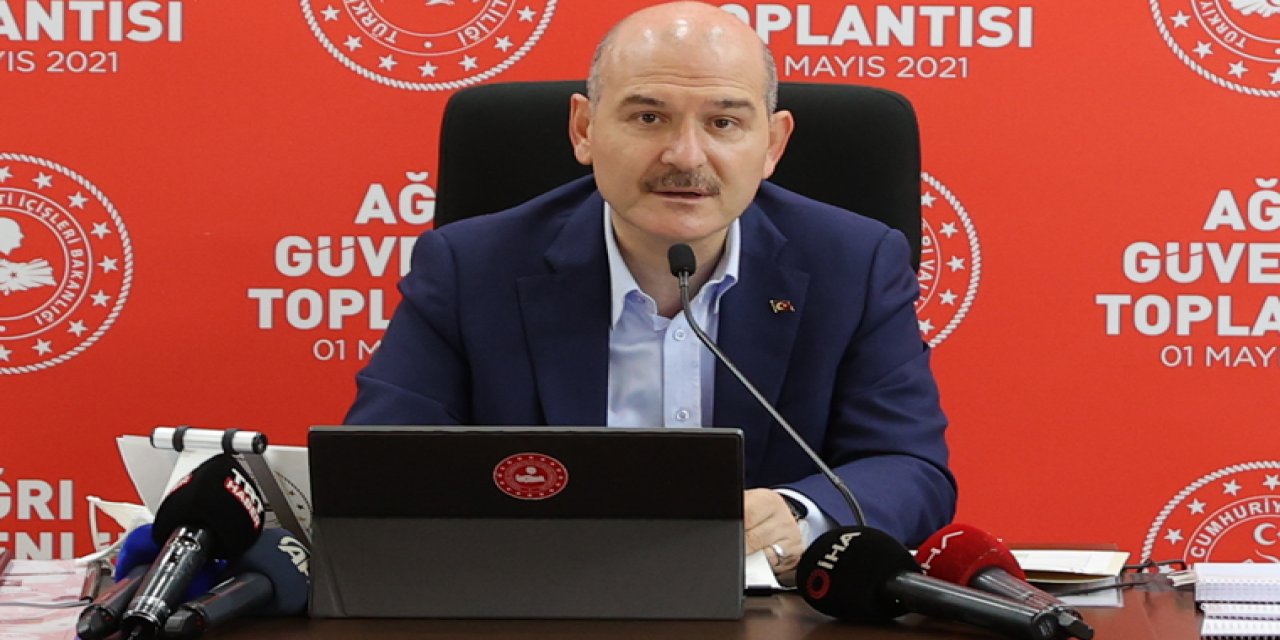 Süleyman Soylu "izin belgesi" alanların sayısını açıkladı ve... "Televizyonlara, gazetelere ufak bir sitemimiz var”