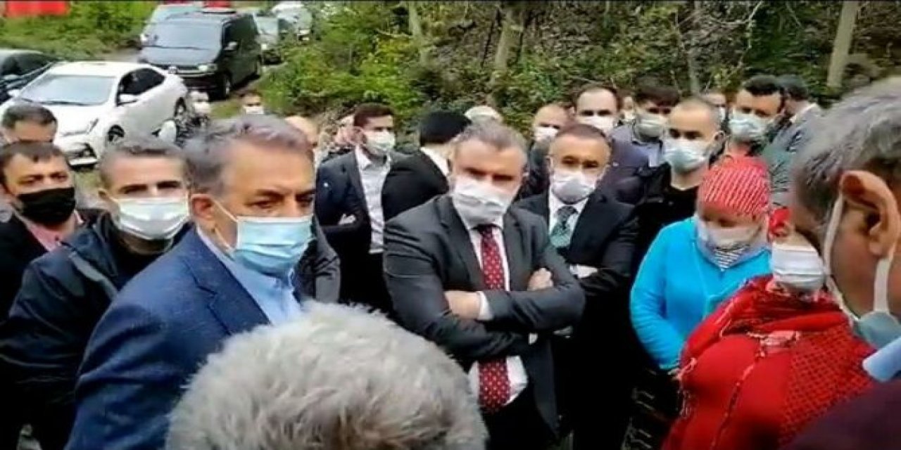 "Kendi toprağımızda dayak yiyoruz" İşkencedere köylülerinden AKP’lilere tepki!