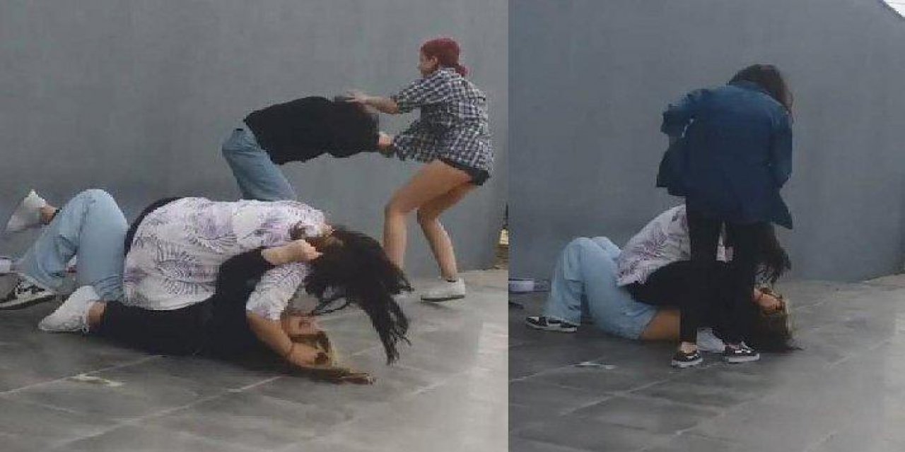 Saç saça baş başa kavgaya tutuşmuşlardı... Fenomen olma macerası kötü bitti...
