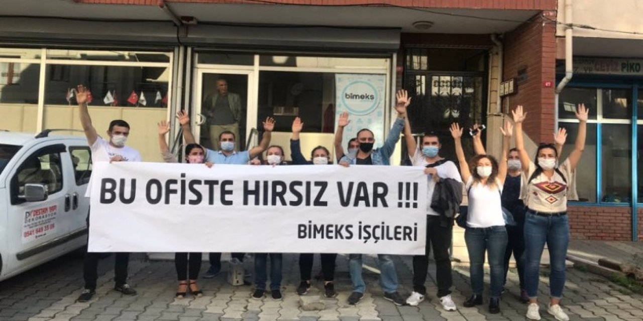 Bimeks işçileri: 'Bu ofiste hırsız var'