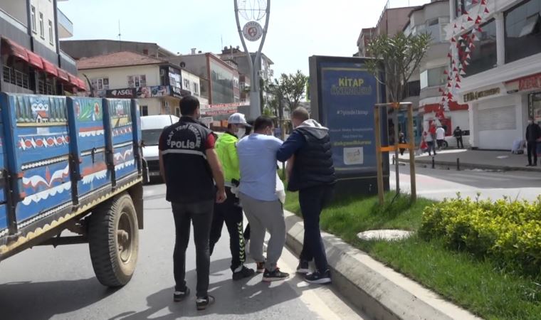 Hastaneye gittiklerini söyleyen çifte ceza yazıldı