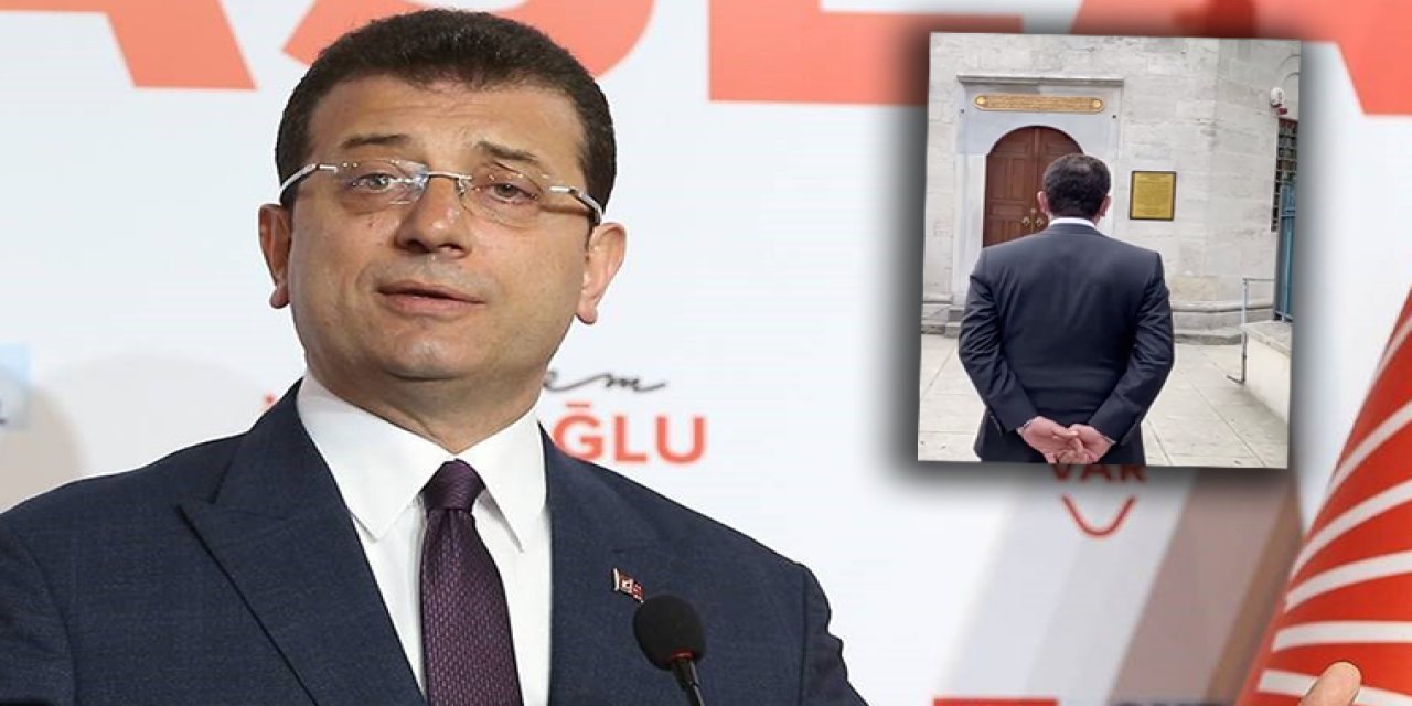 İçişleri Bakanlığı'ndan Ekrem İmamoğlu'na soruşturma! Gerekçe: Türbede ellerini arkasında bağlayarak yürümesi...