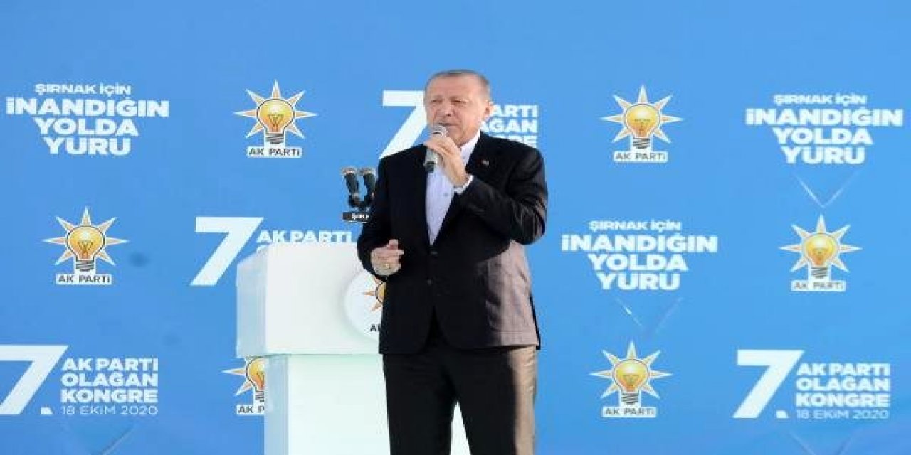 Erdoğan: 'Herhangi bir yerde aksaklık varsa muhatabınız burada'