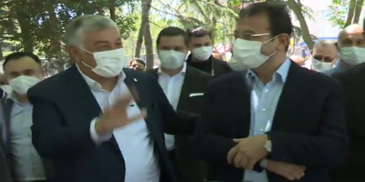 "Bak elin arkada geziyorsun, arada karışık yap" Hakkında başlatılan incelemeyi  böyle ti'ye aldı! İmamoğlu’ndan "el bağlama" esprileri...