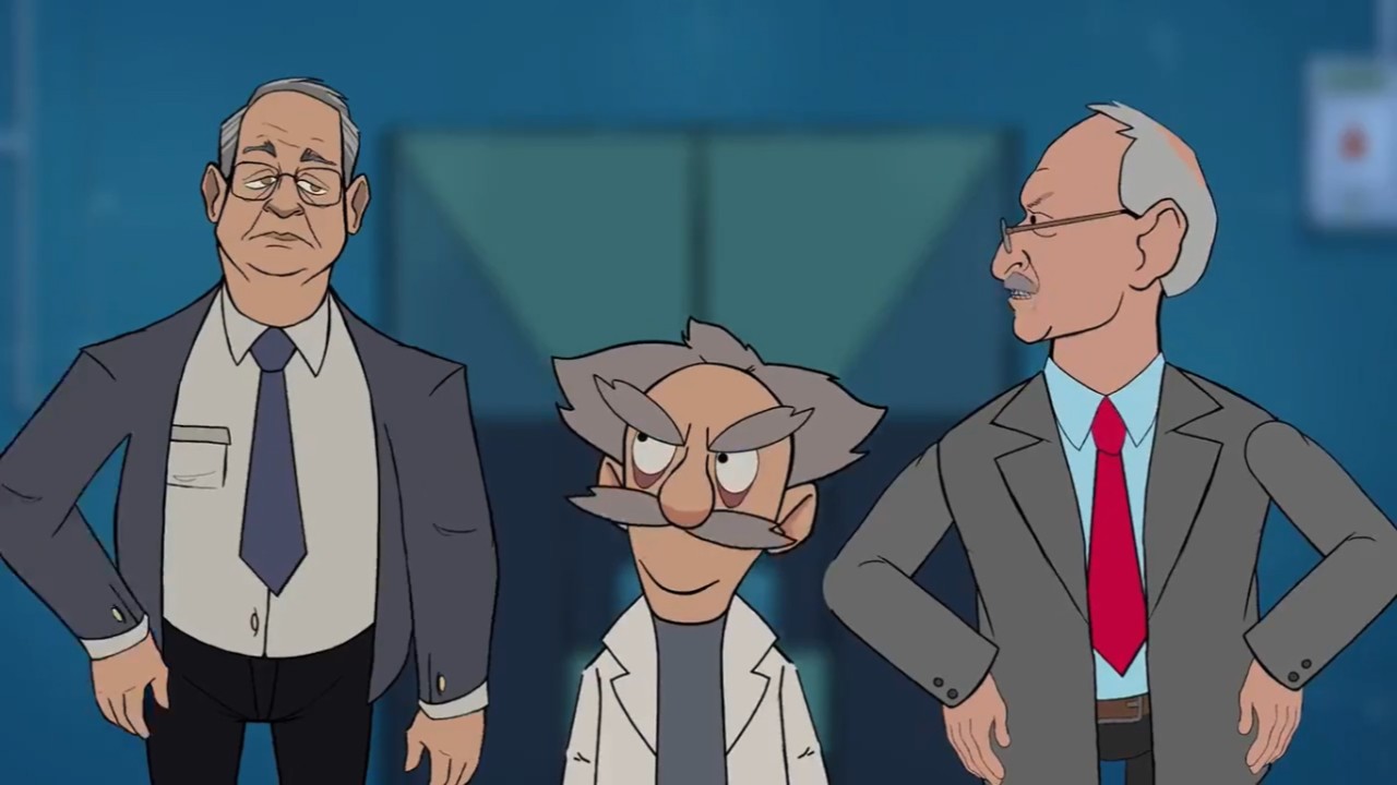 CHP, 'çizgi film'deki profesörün maskesini çekip çıkardı! Maskenin altından bakın kim çıktı