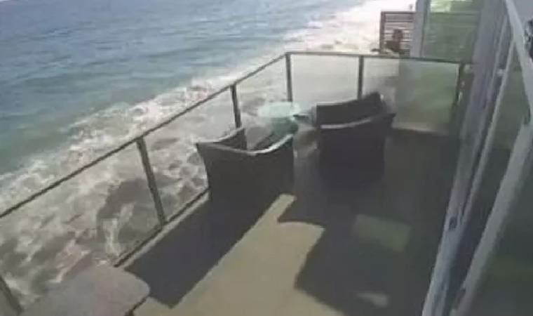 Parti yapılan bir evde balkon çöktü! Yaralılar var